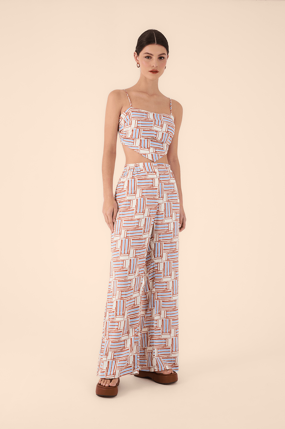 Chairs Print Pants_1