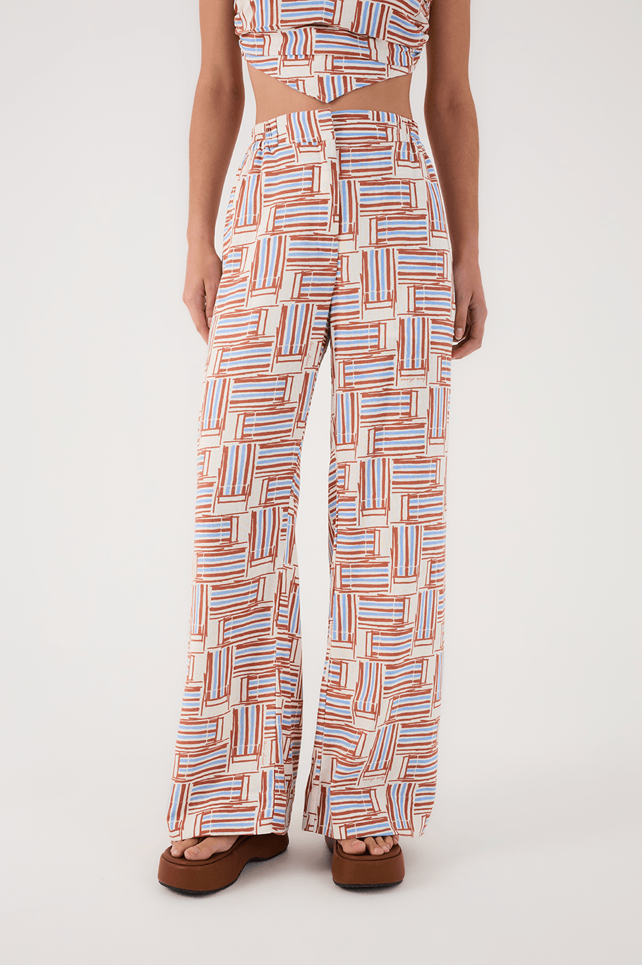 Chairs Print Pants_3