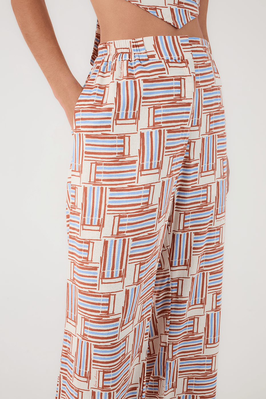Chairs Print Pants_4