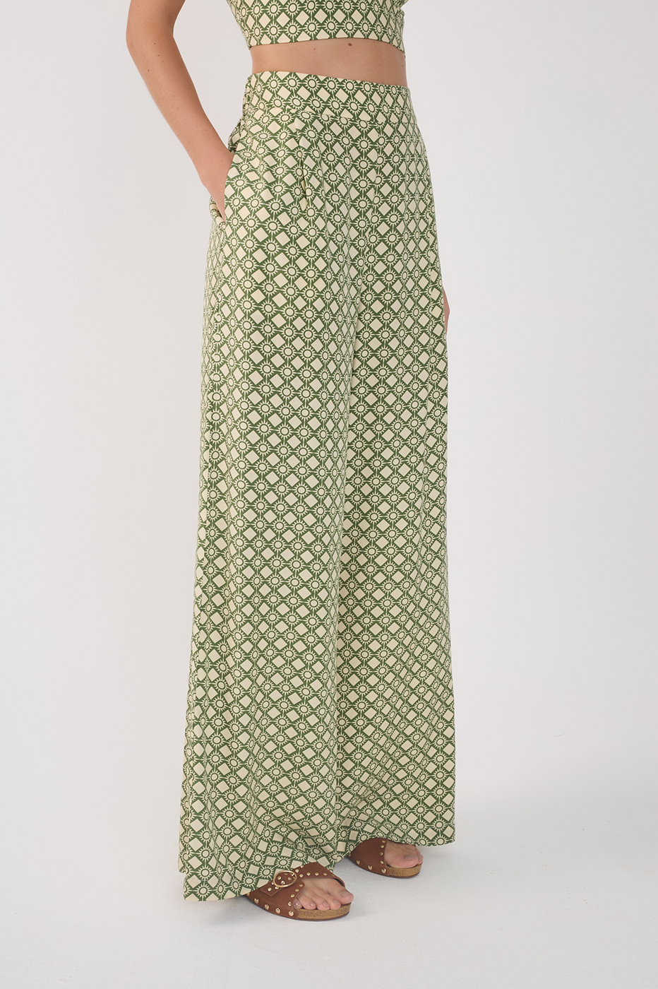 Amanhecer Print Pants