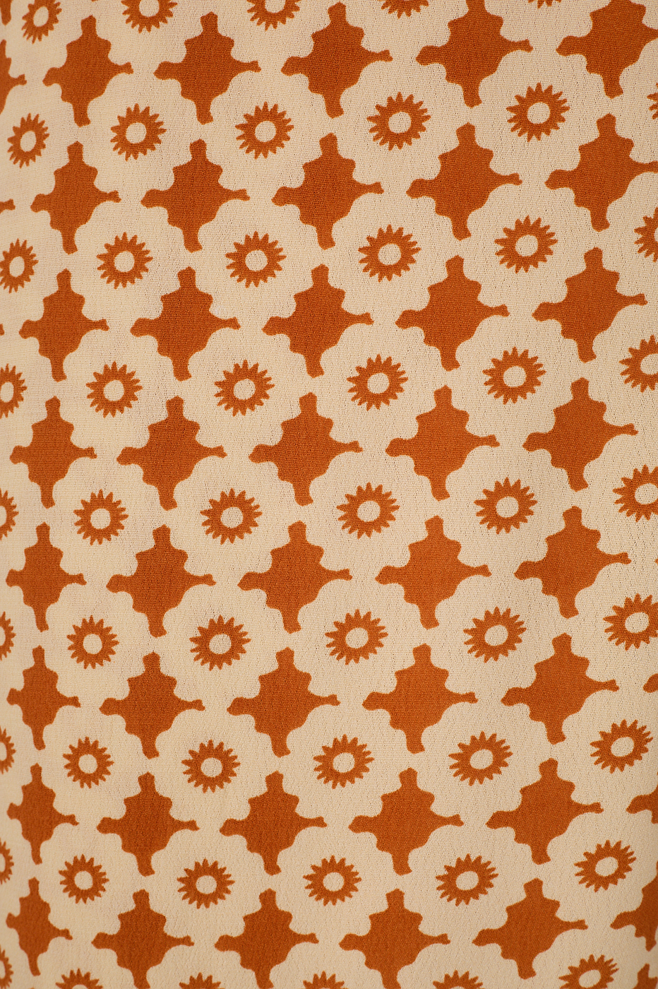 Beige Melissa Side Ties Wrap Crepe Pants_7