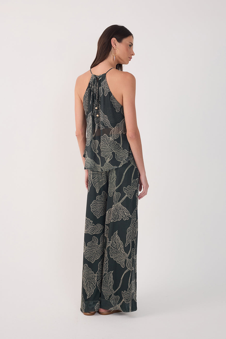 Black Ramos Wide-Leg Tulle Pants_5