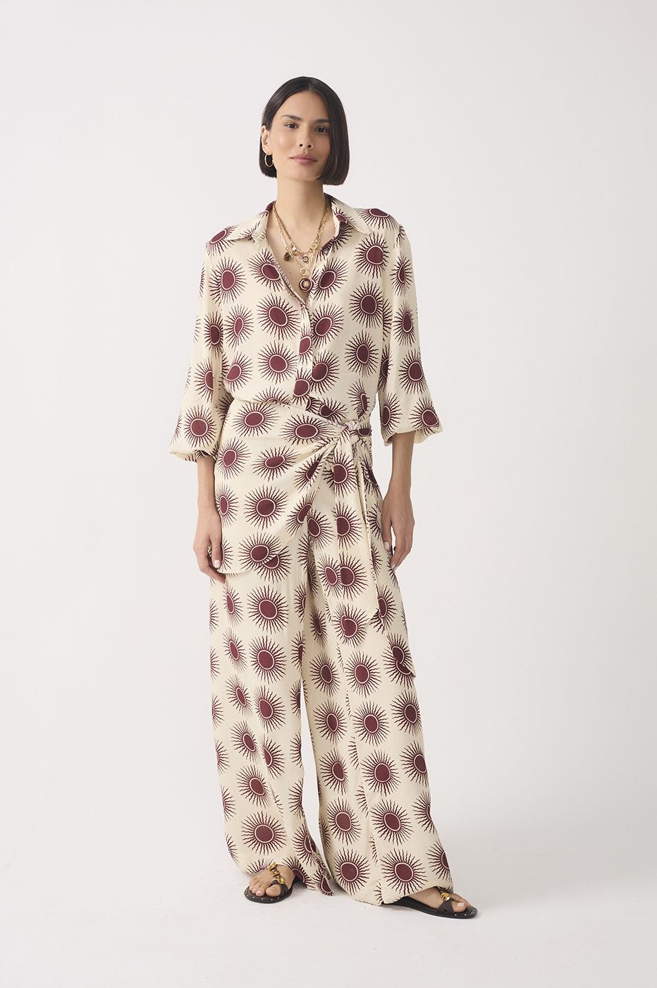 Off-White Solaris Wide-Leg Scarf Pants_2