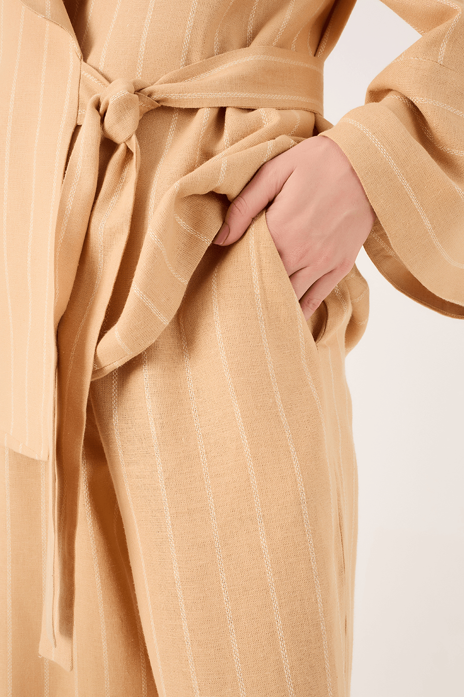 Striped Linen Pants