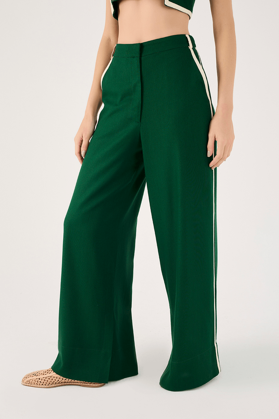 Linen Piping Pants_3
