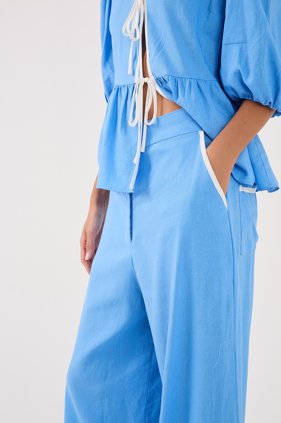Contrast Crop Pants_4