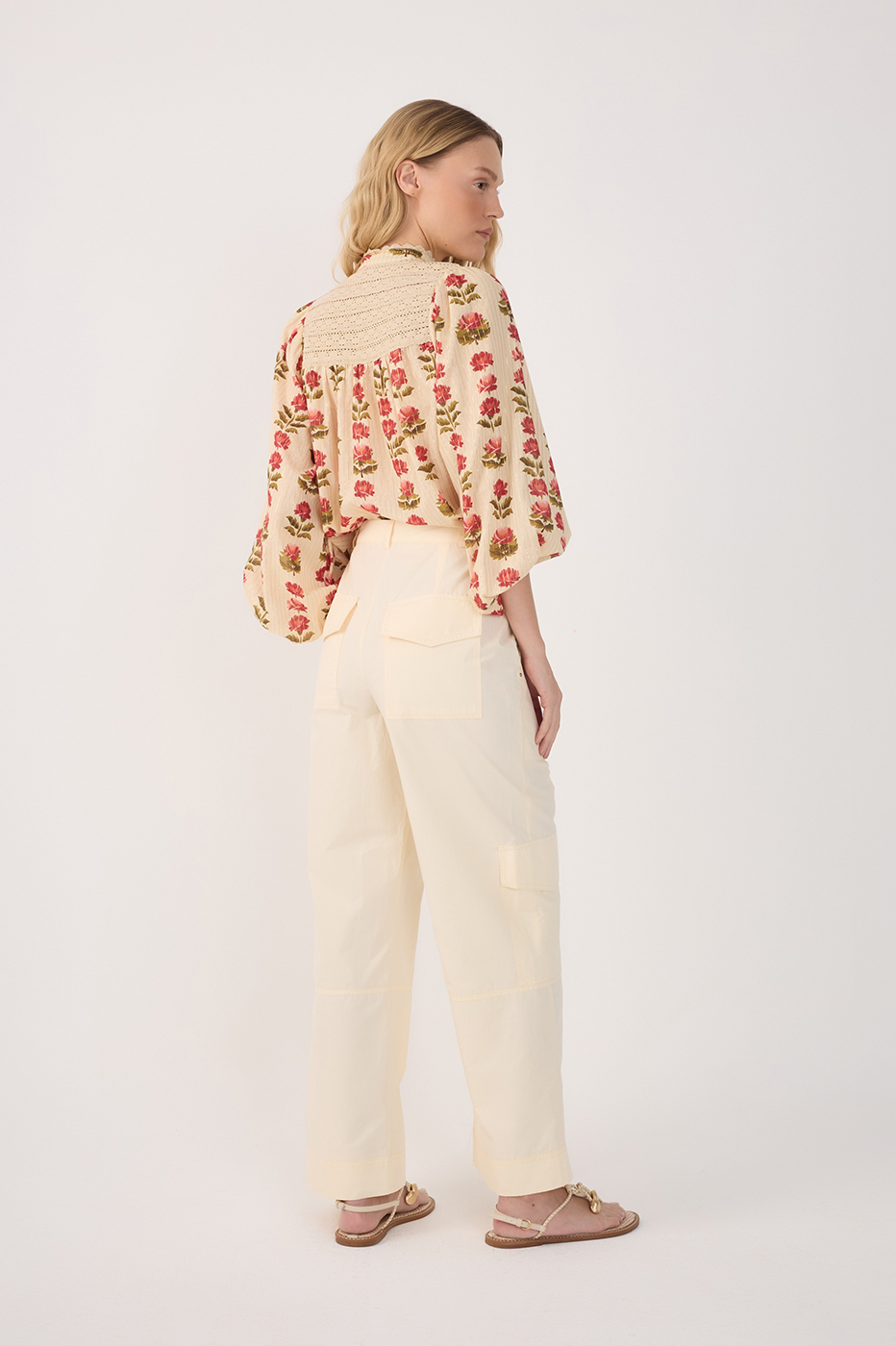 Cotton Rivets Pants_6