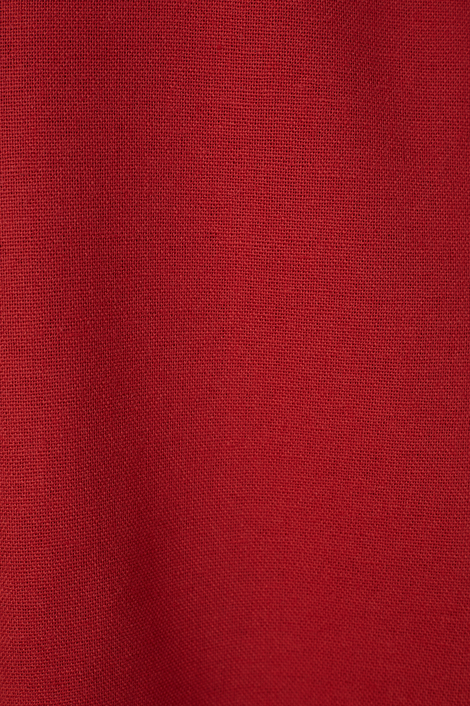 Red Side Pockets Linen Carrot Pants_6