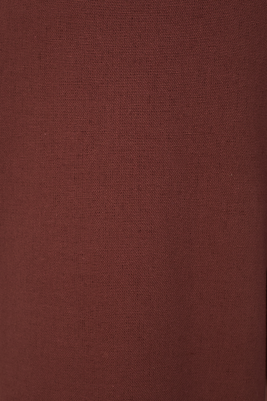 Brown Side Pockets Linen Carrot Pants_6