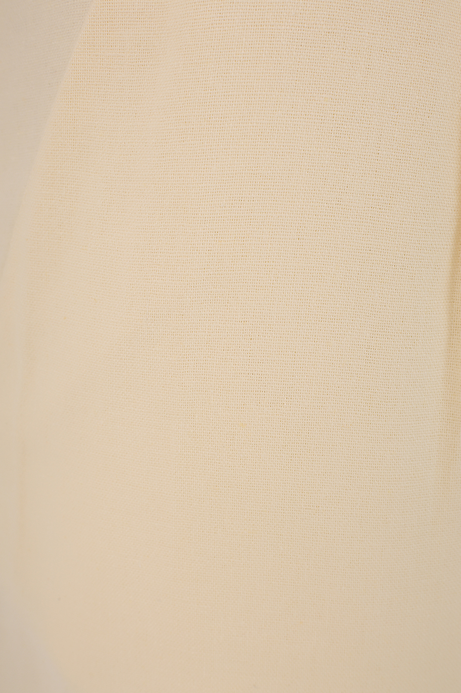 Beige Pockets Belt Loops Linen Pants_7