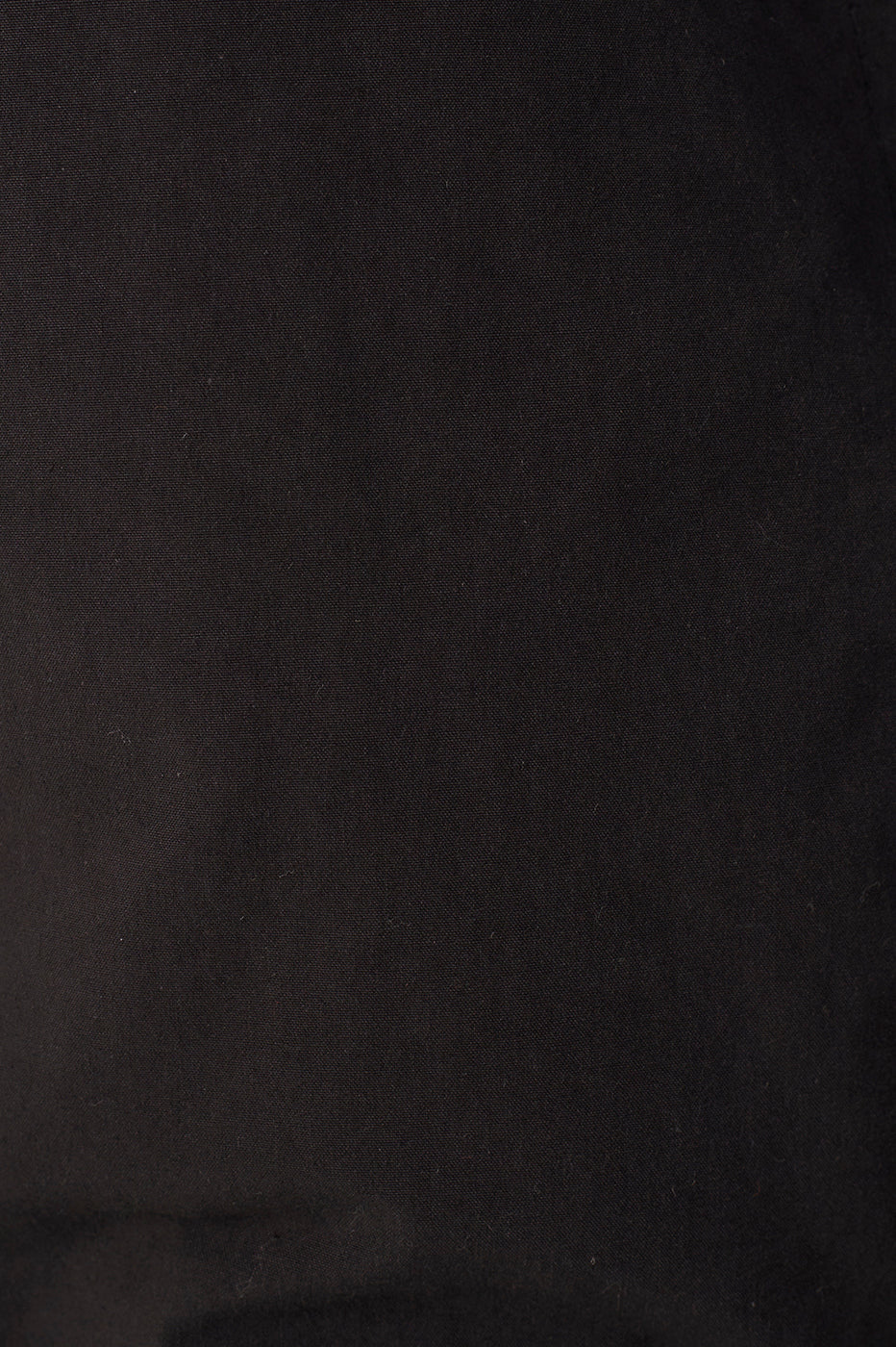 Black Topstitching Pleated Cotton Pants_7