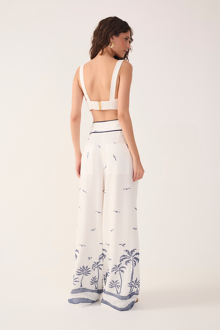 Embroidered Coconut Linen Pants_6