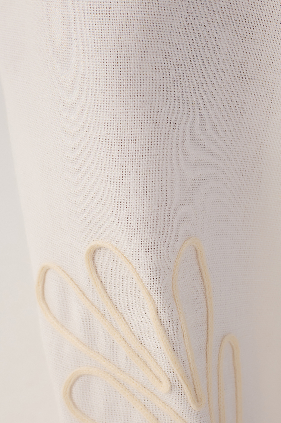 Embroidered Linen Bar Pants_8