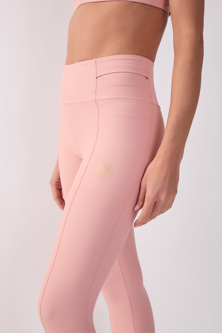 Pink High-Waist Workout Leggings_5