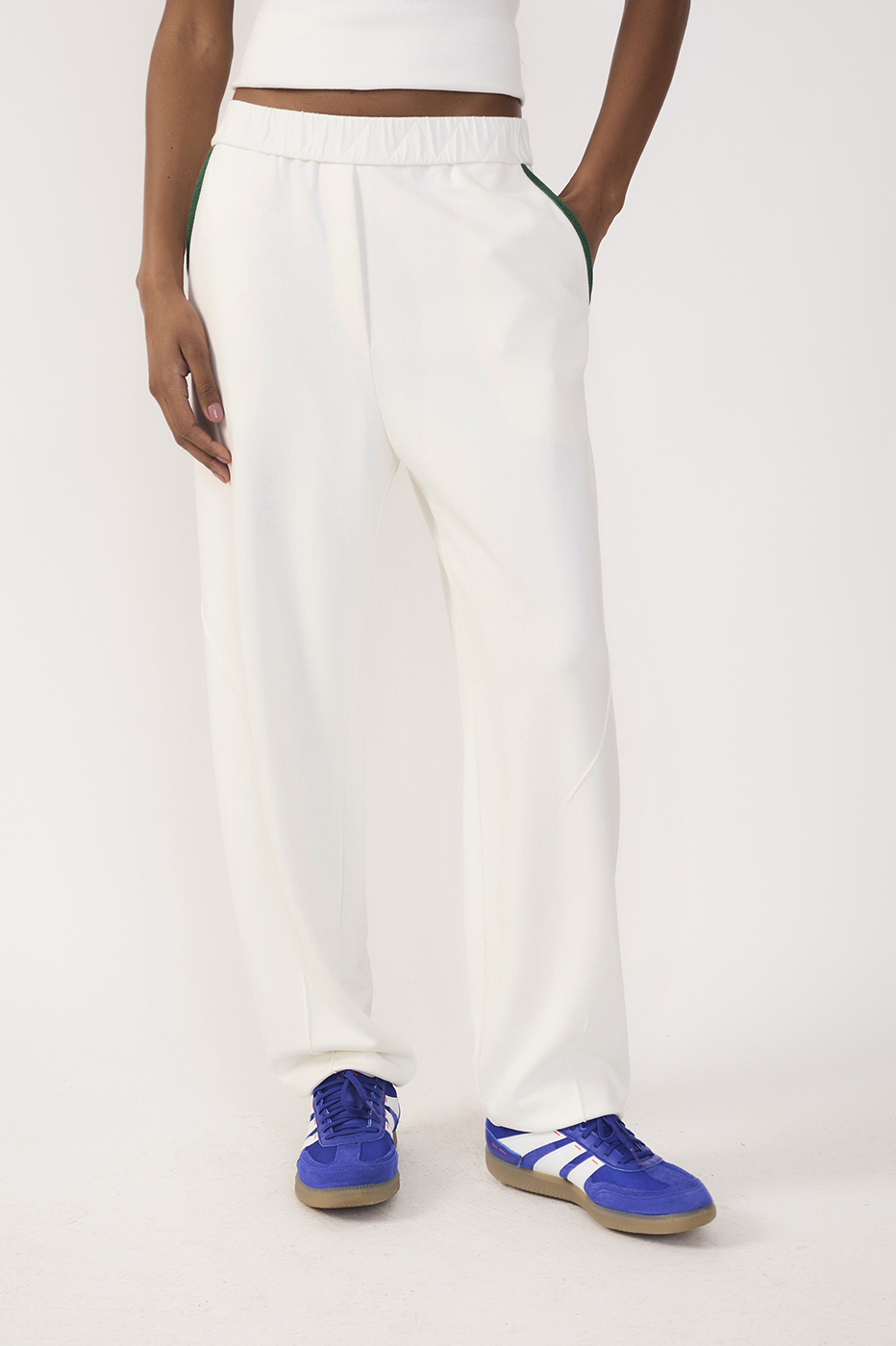 Off-White Brazil Side Trim Wide-Leg Pants_5