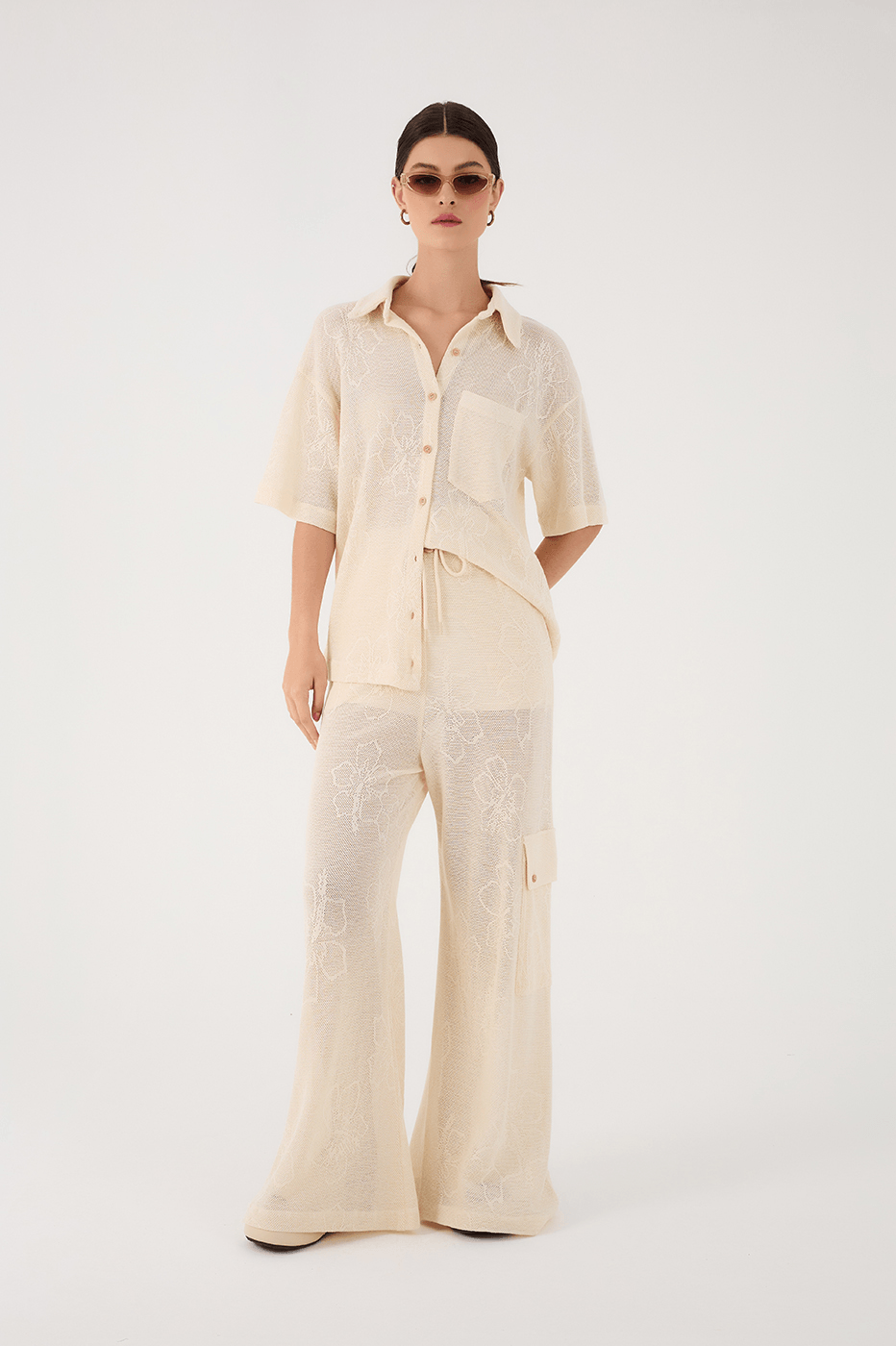 Off-White Grumari Side Pockets Lined Jacquard Pants_2