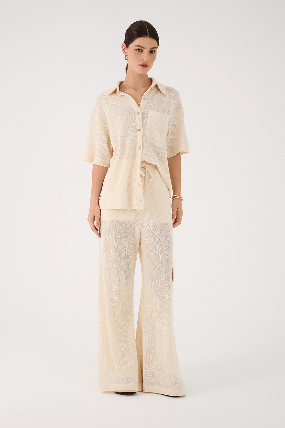 Off-White Grumari Side Pockets Lined Jacquard Pants_3