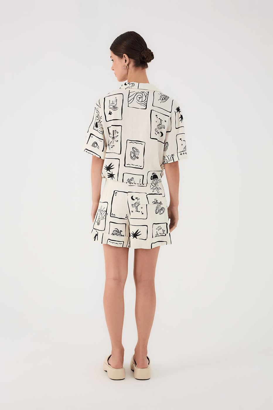 Iara Print Bermuda Shorts_5