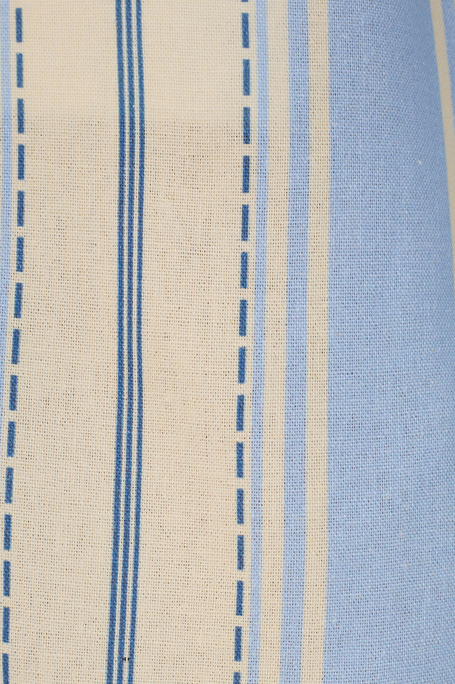 Blue Descanso Stripes Linen Bermuda Shorts_6