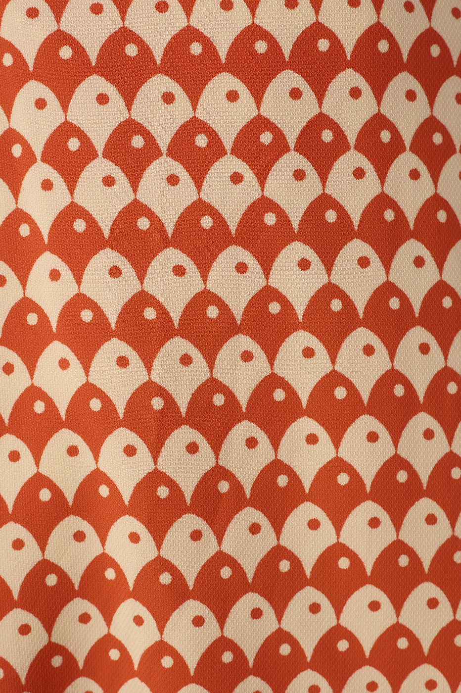 Red Estampa Wrap Mini Skorts_7