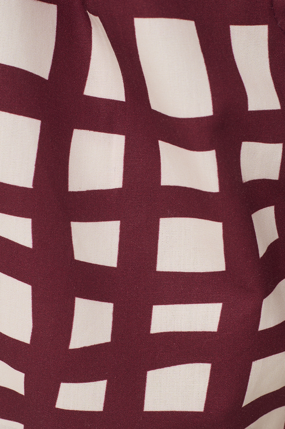 Wine Trama Pockets Belted Shorts_6