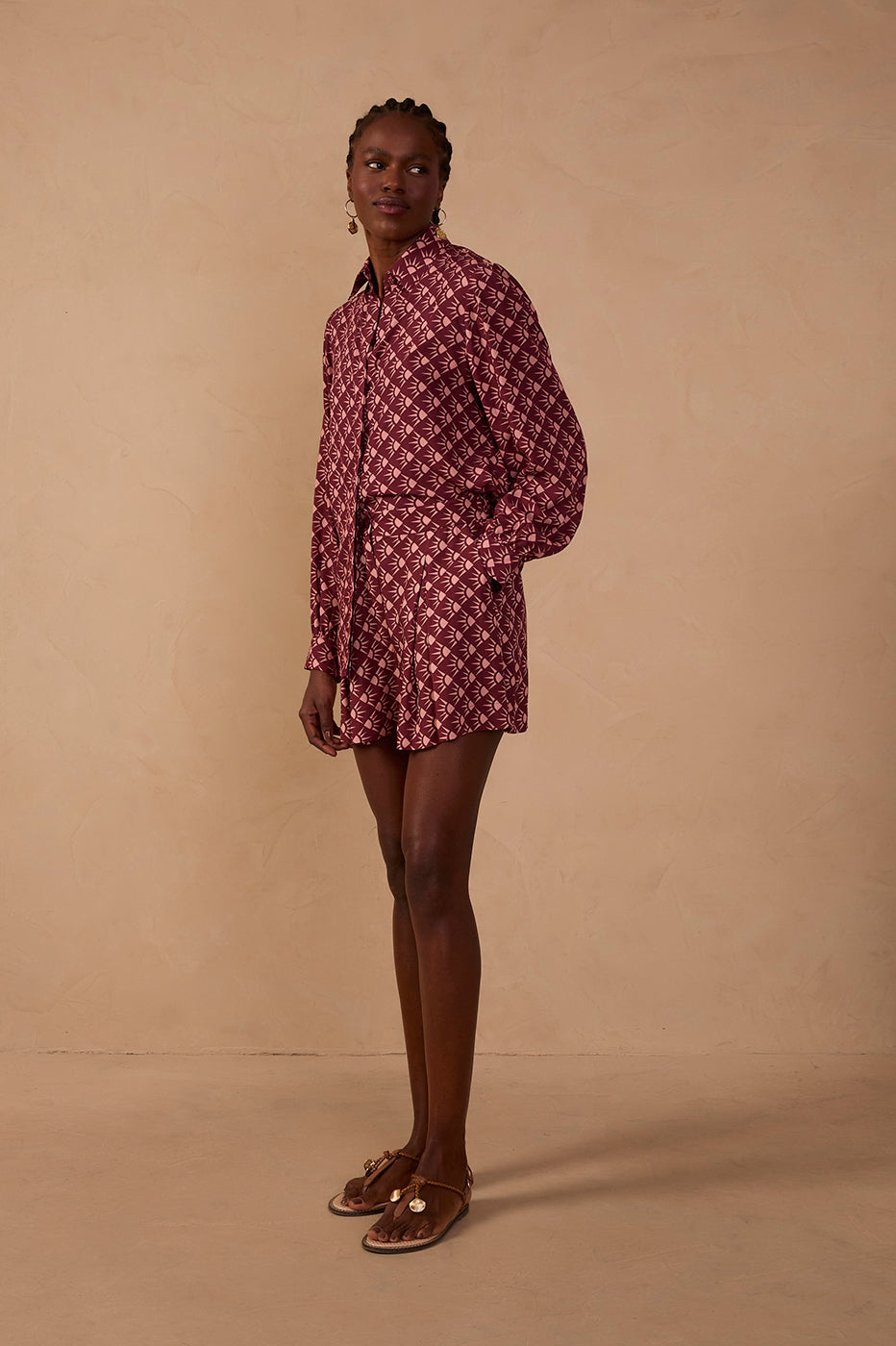 Floriluz Floral Print Shorts_2