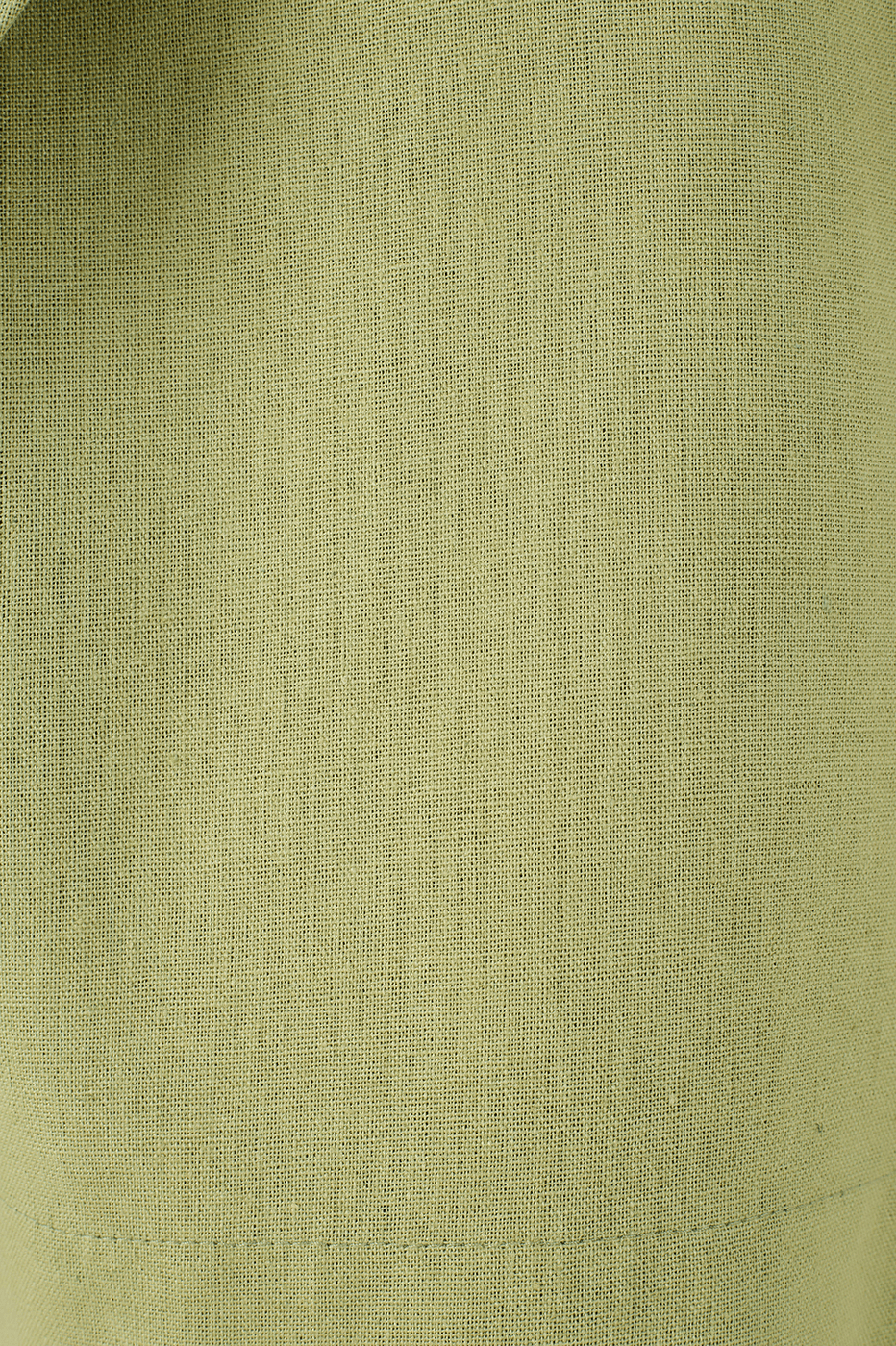 Green Buttoned Elastic Waistband Skorts_6