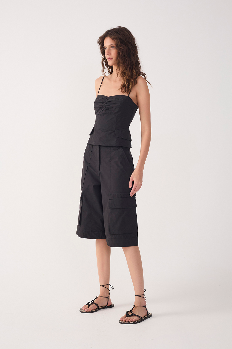 Utility Cotton Bermuda_3