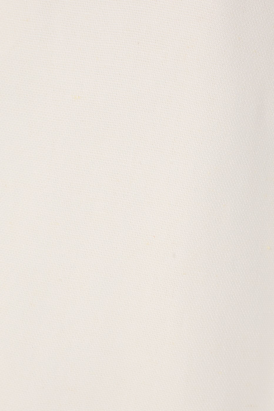 Off-White Pleated Linen Shorts