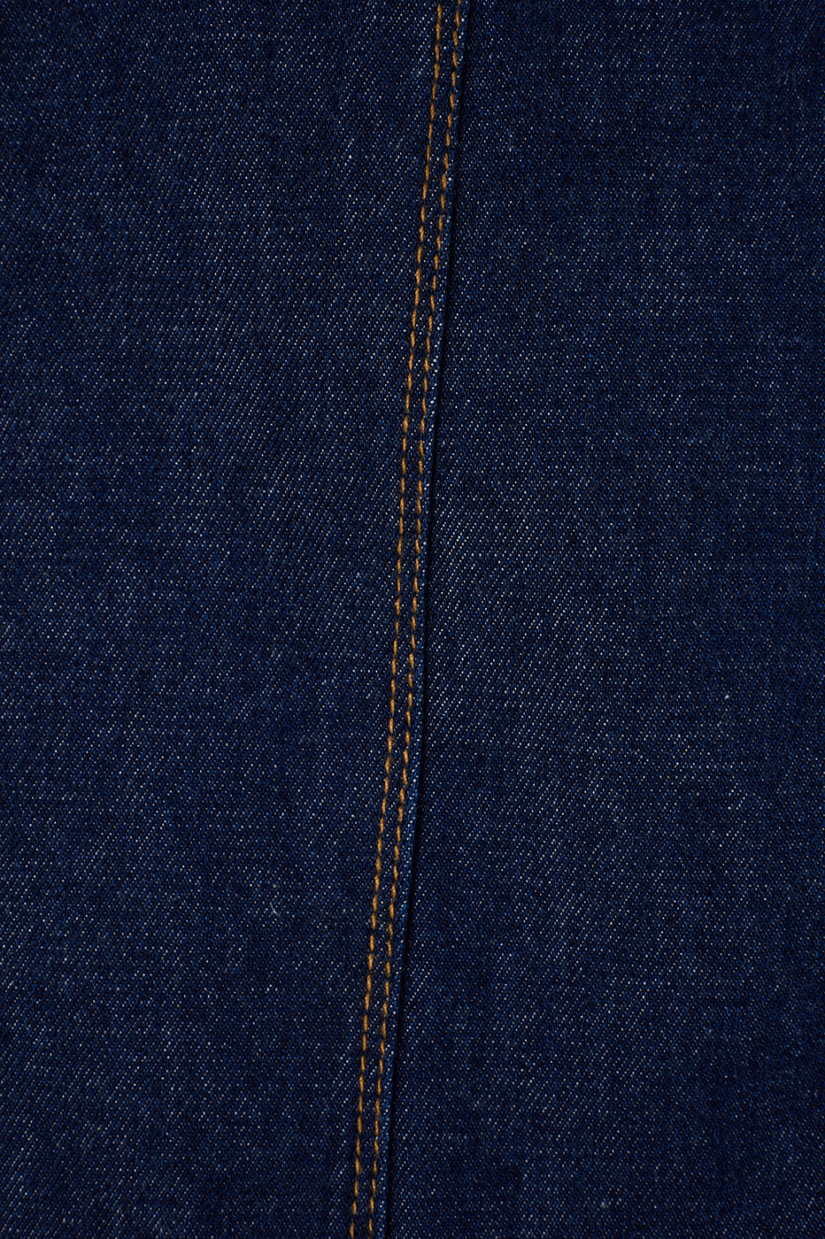 Button-Front Denim Skort