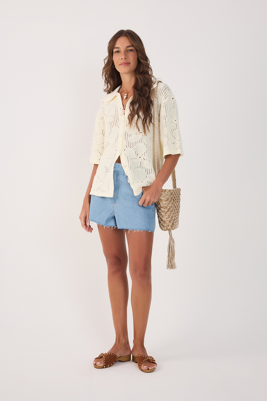 Basic Medium Denim Short_2