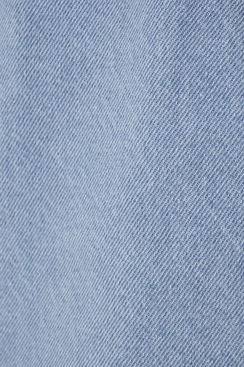 Denim Pleated Bermuda Shorts_8