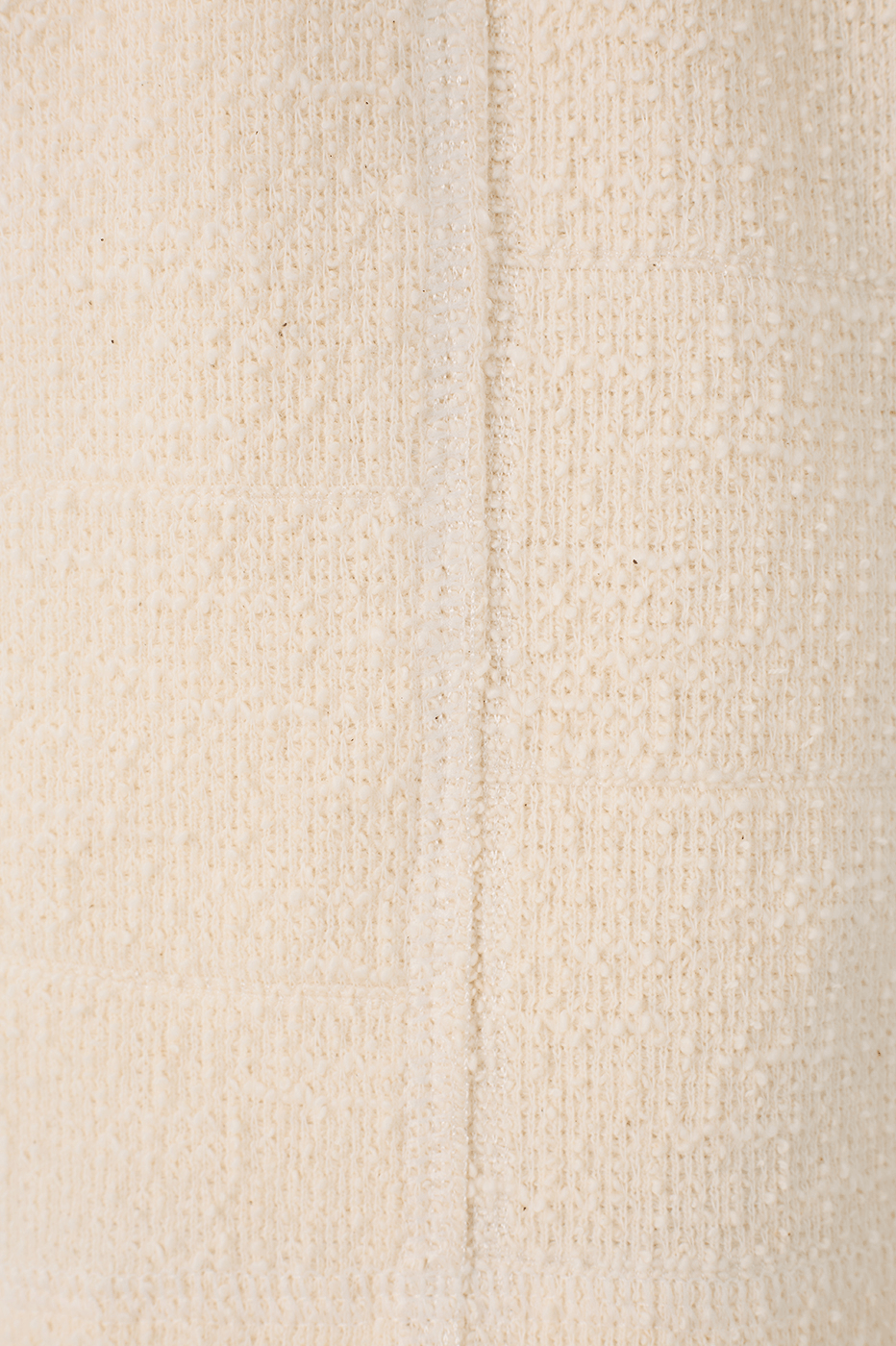 Off-White Side Pockets Elastic Waistline Boucle Shorts_7