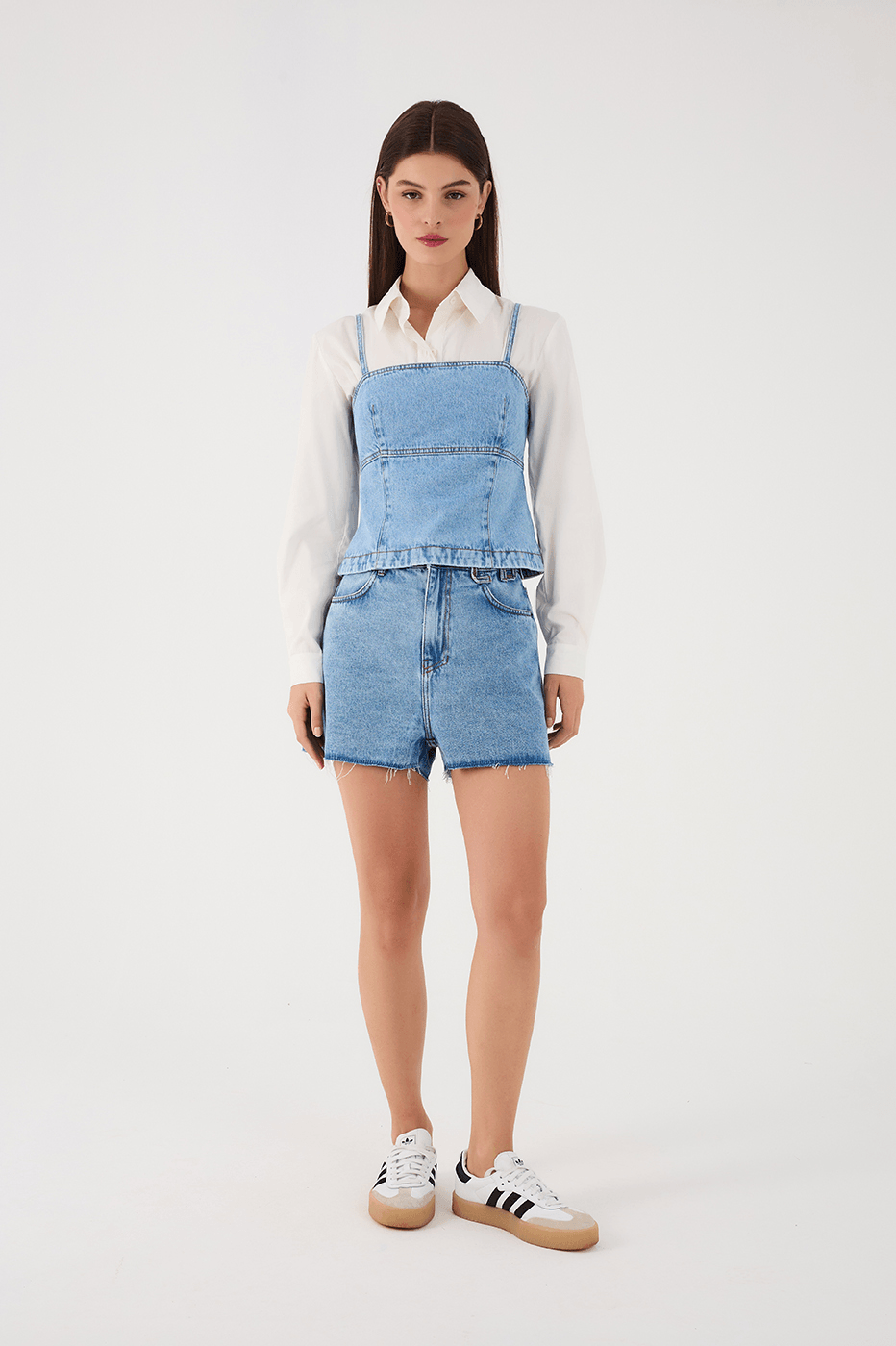 Denim Love Pockets Shorts_2