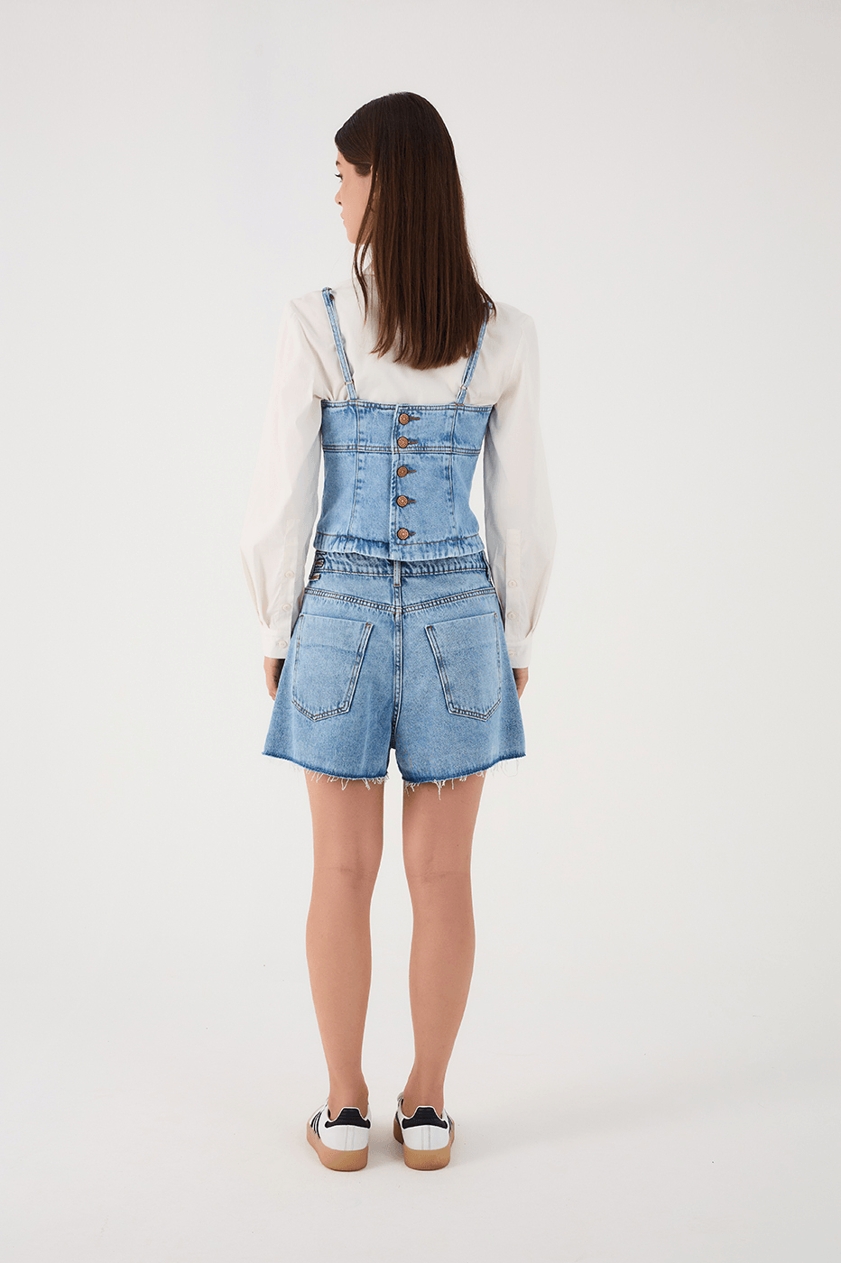Denim Love Pockets Shorts_6