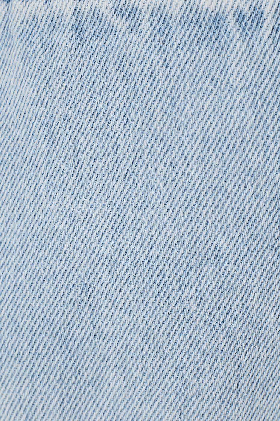 Signature-Detail Denim Skirt