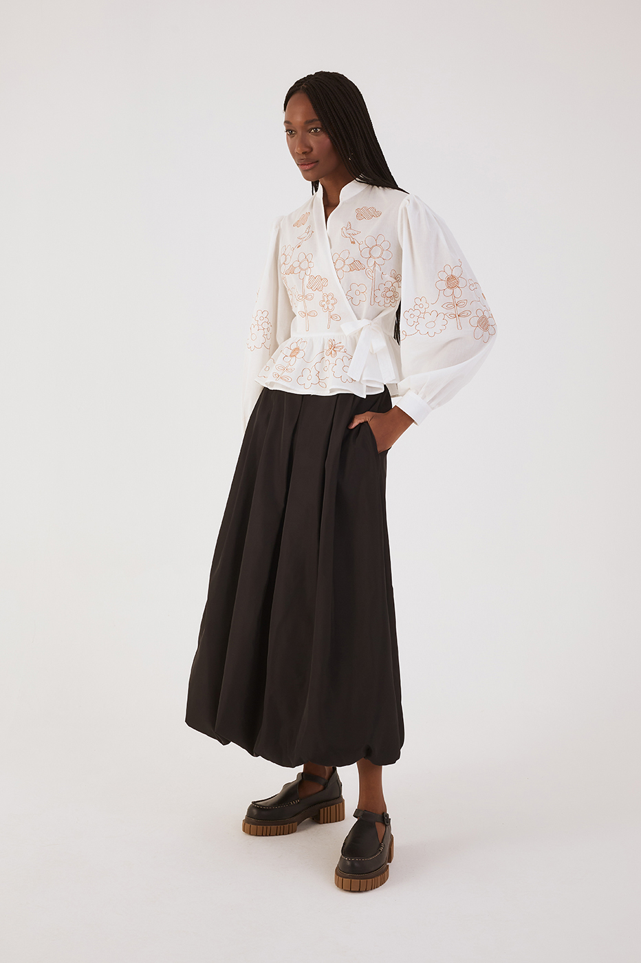 Tech Bubble Skirt
