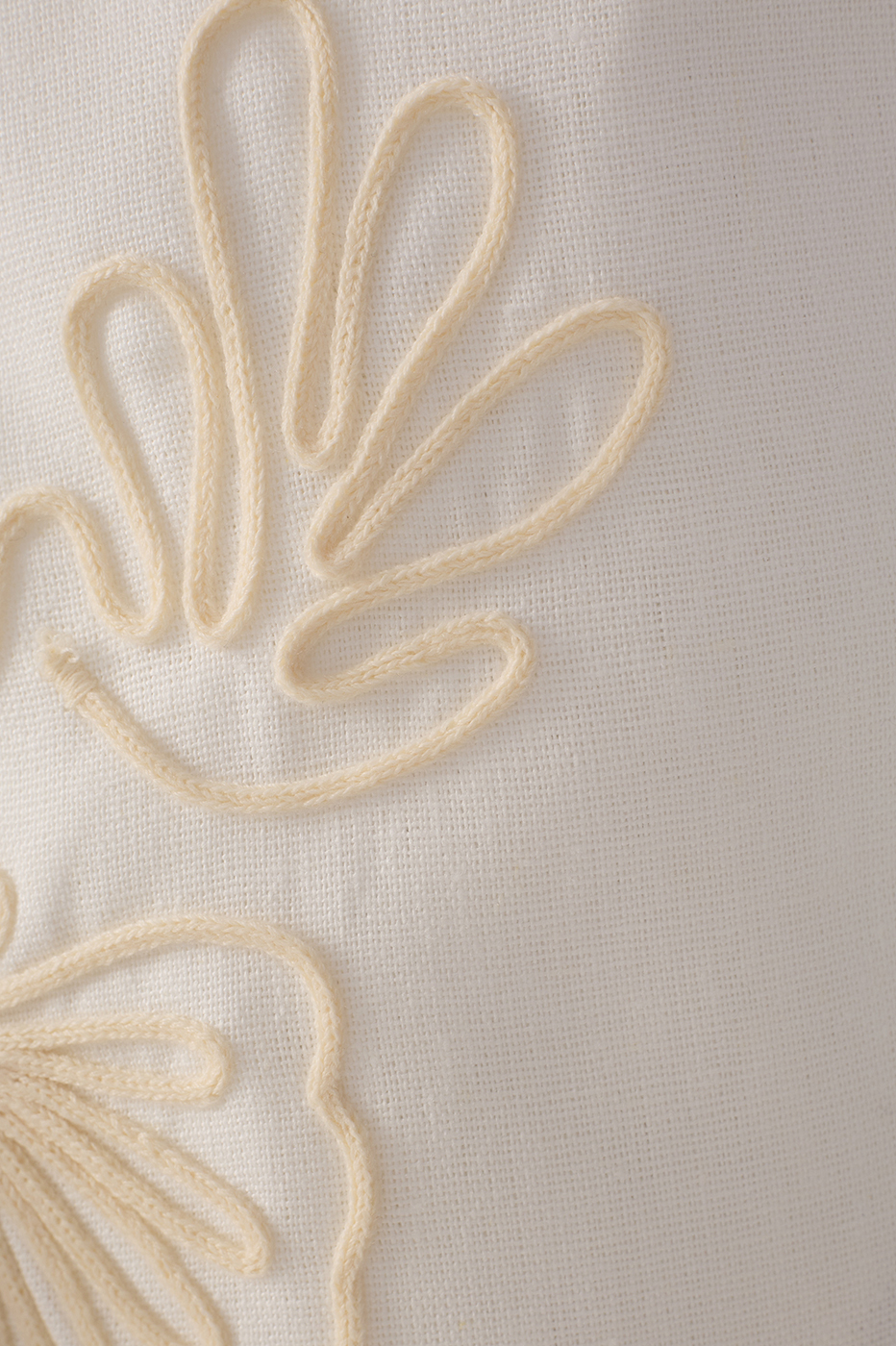 Embroidered Linen Mini Skirt_6