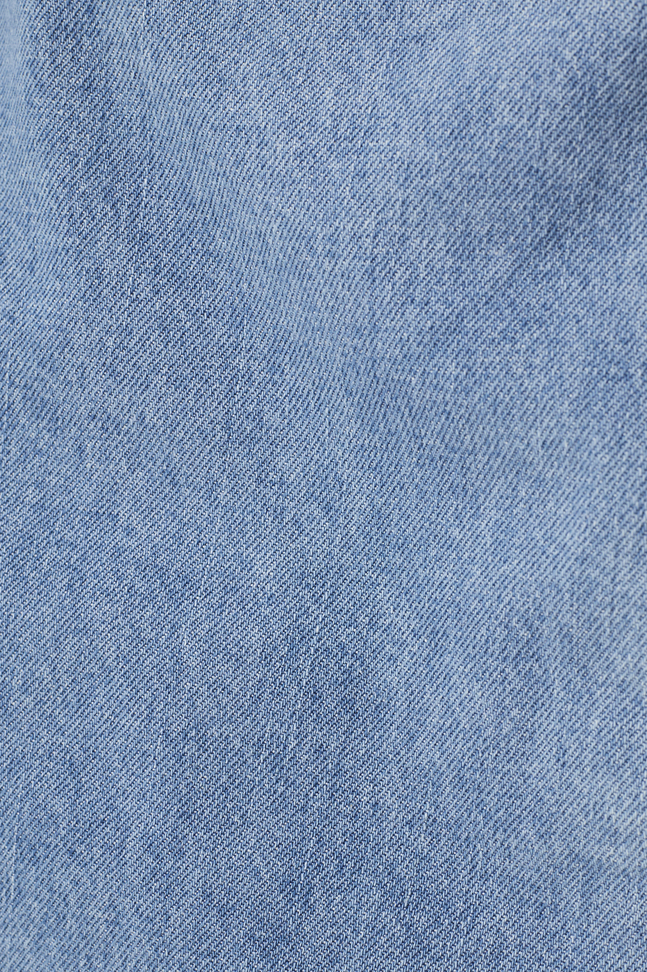Denim Topstitched Waistband Skorts