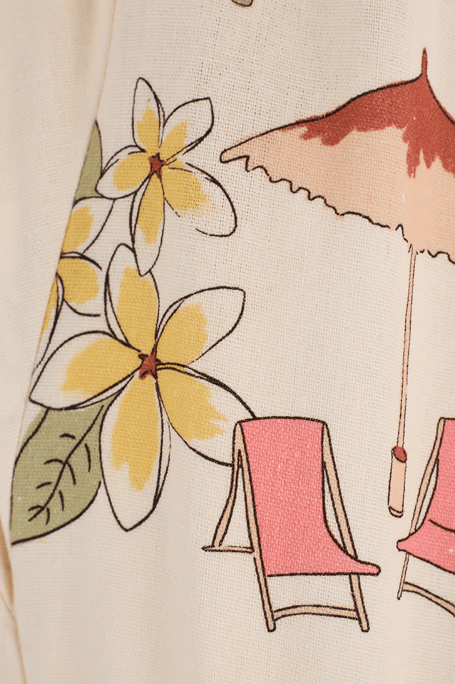 Cenas Print Linen Midi Skirt_6