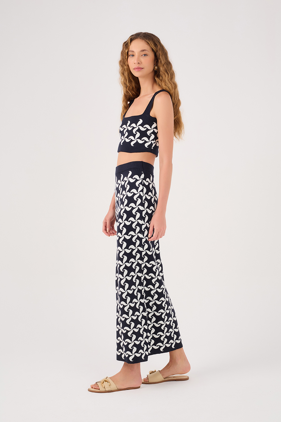 Pinwheel Knit Skirt_3