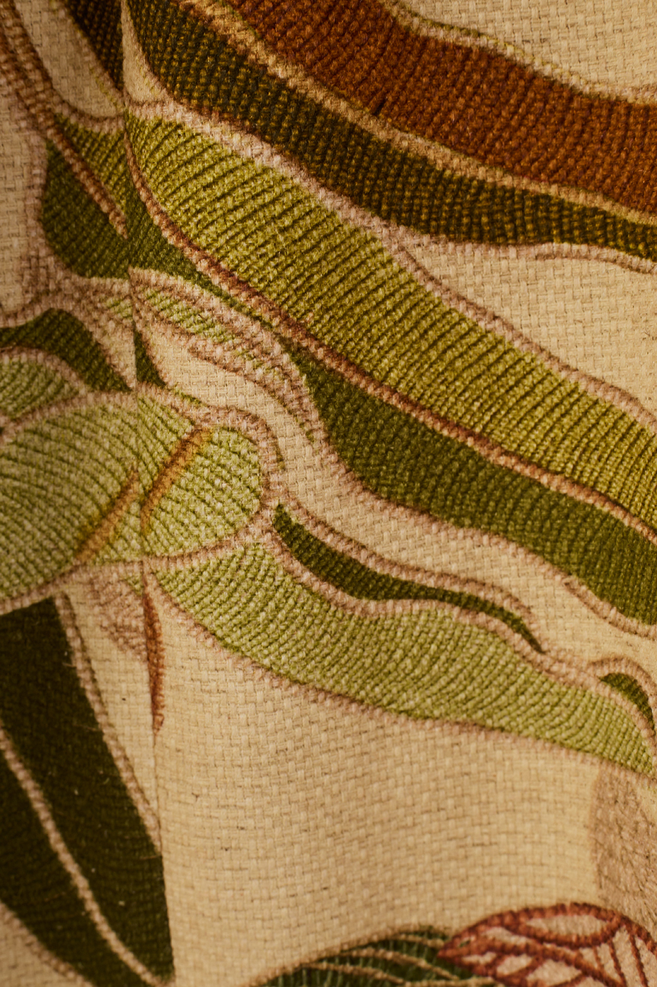 Forest Print Pleated Skirt