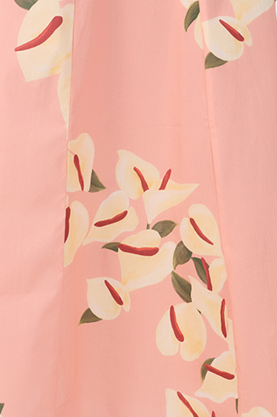 Cropped Poplin Antúrio Print Skirt_7