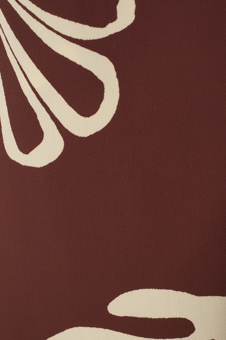 Brown Mares Front Ties Tassels Maxi Skirt_7