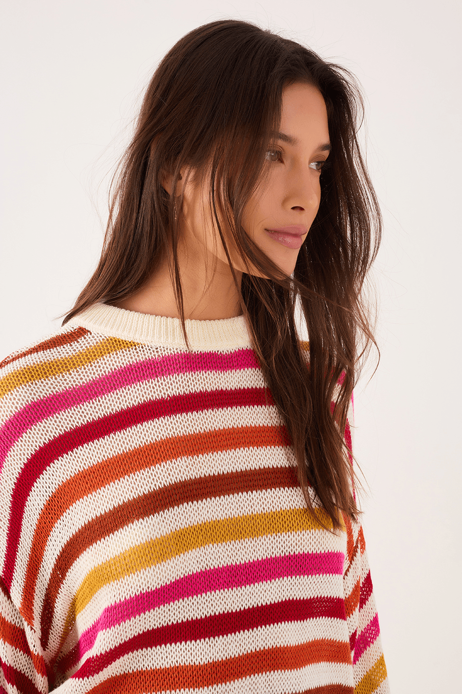 Tarde Stripe Knit Coat