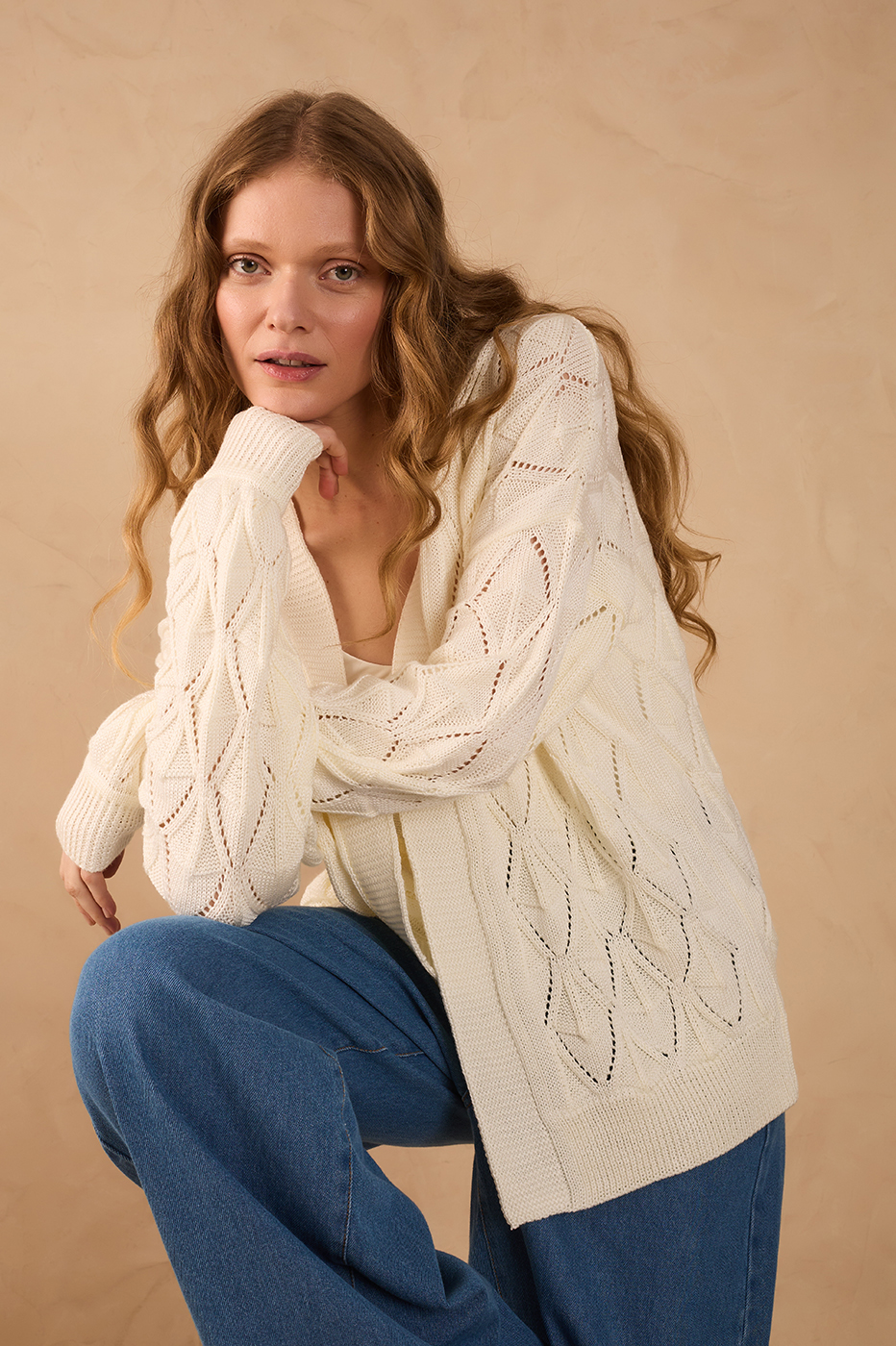 Knit Sailboat Cardigan