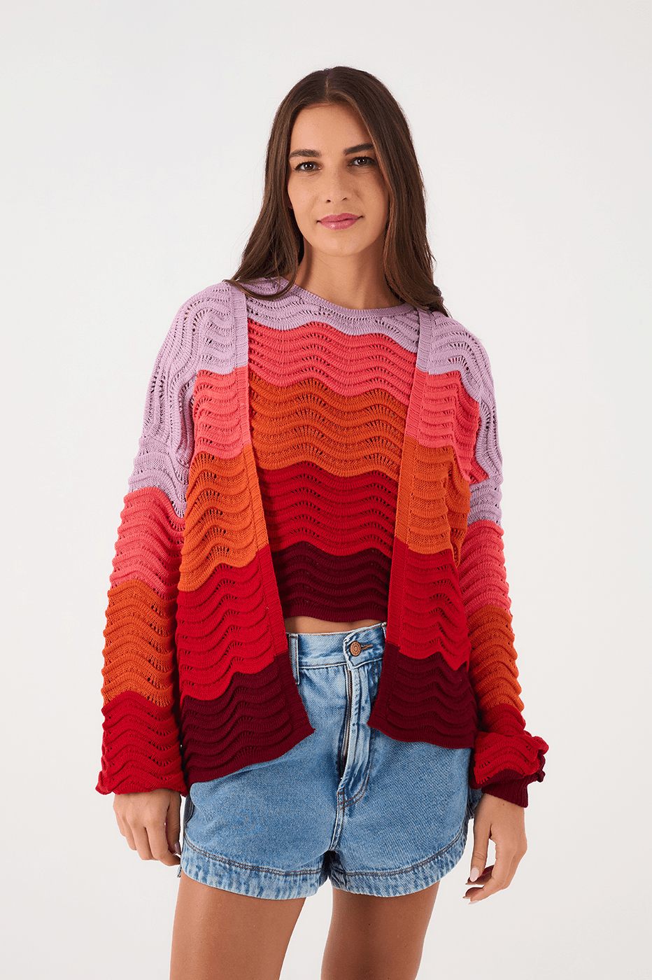 Multicolor Wa Tricot Cardigan_2