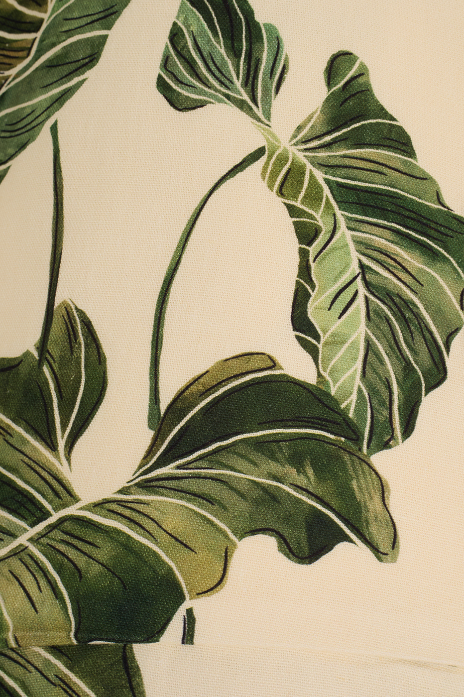 Beige Folhar Square Neck Wrap Romper_7