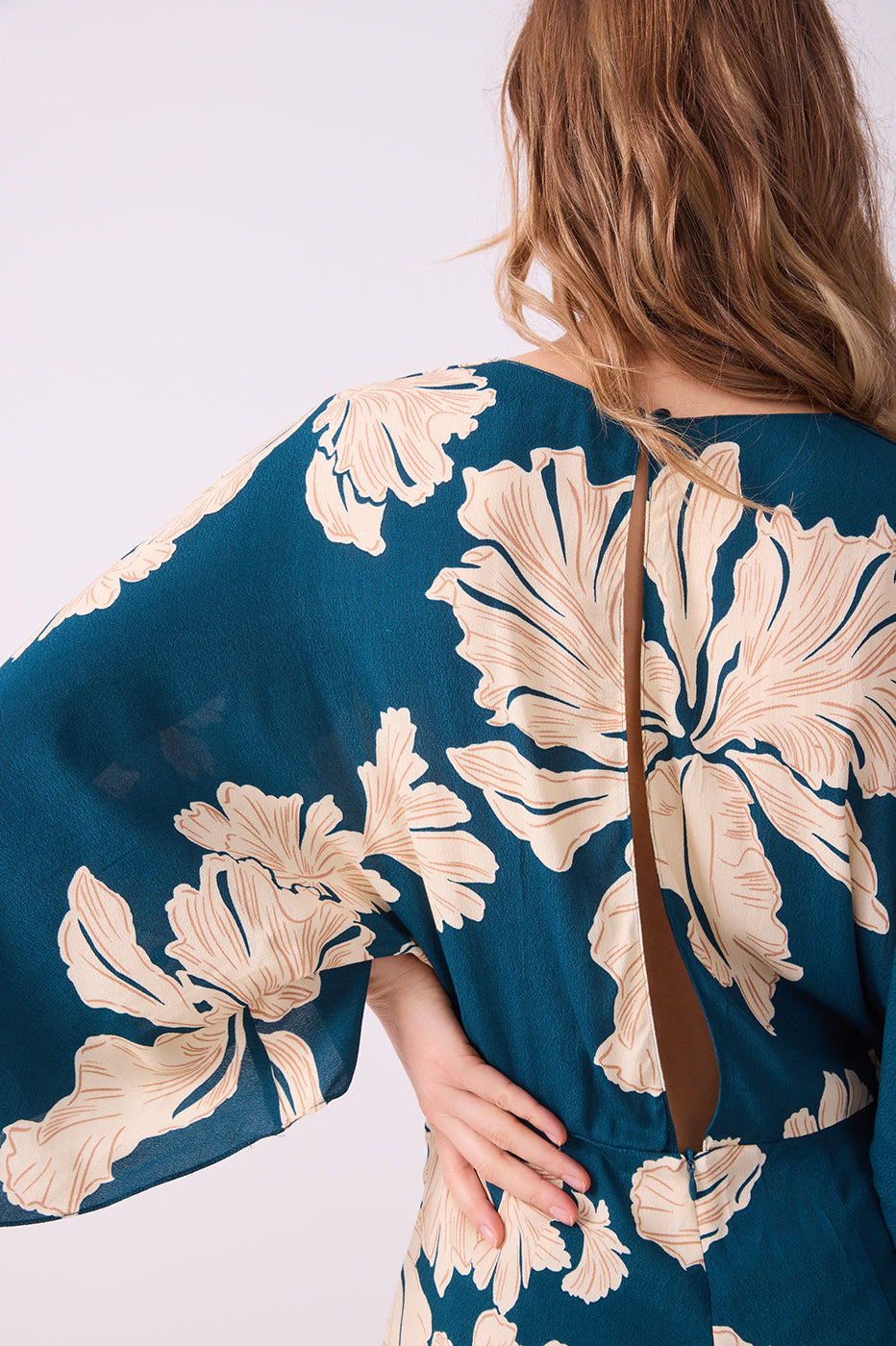 Pétala Verde Print Romper_6