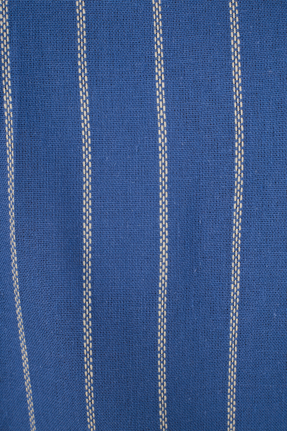 Blue Stripes Belted Kimono Sleeve Romper_8